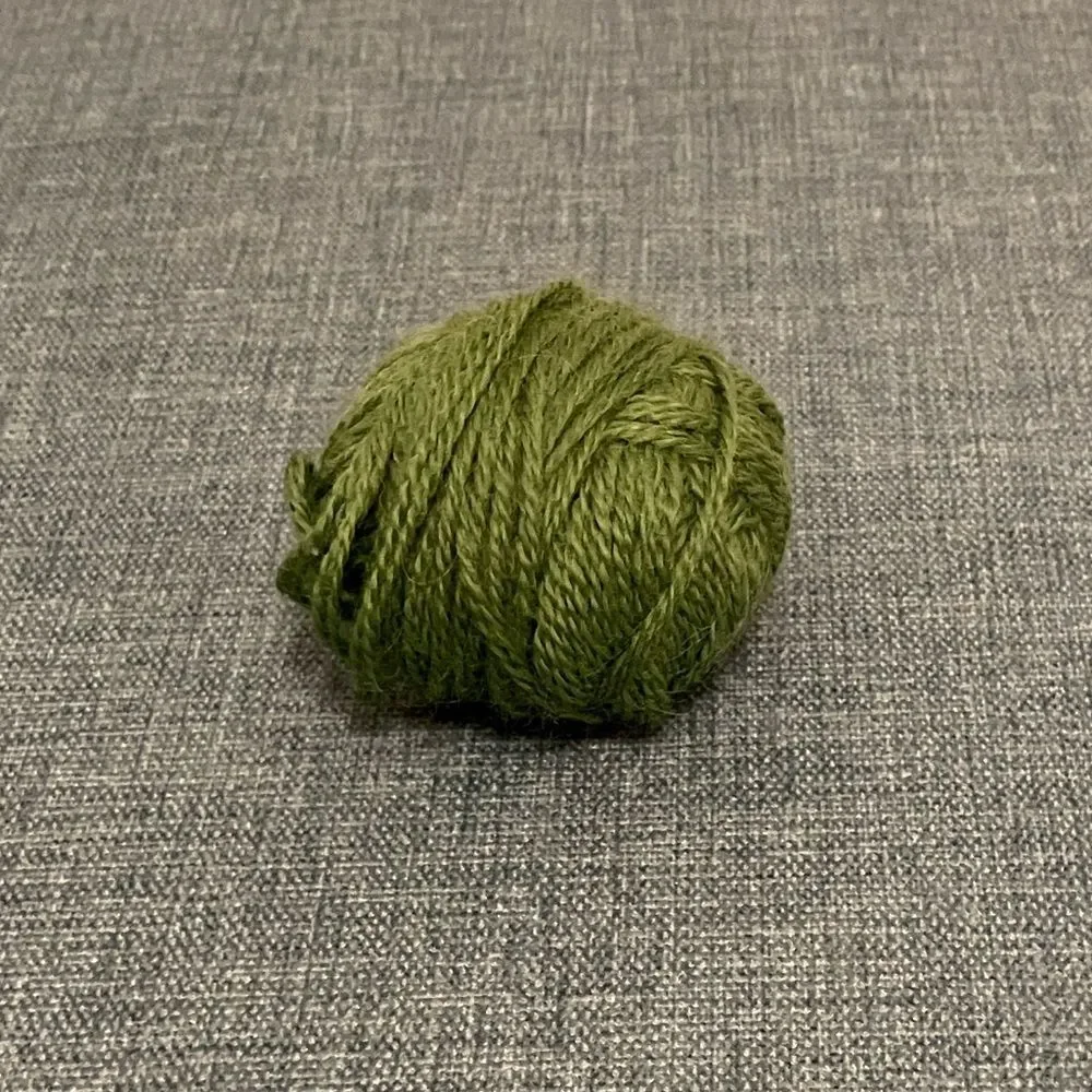 Green Knitting Needlepoint Thread Yarn